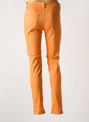 Pantalon slim poches orange VOGGO femme