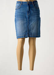 Jupe mi-longue bleu B.YOUNG pour femme seconde vue