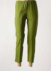 Pantalon 7/8 vert QUATRE VINGT JOURS pour femme seconde vue