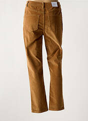Pantalon droit marron VILA pour femme seconde vue