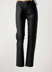 Pantalon slim noir QUATRE VINGT JOURS pour femme seconde vue