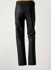 Pantalon slim noir QUATRE VINGT JOURS pour femme seconde vue