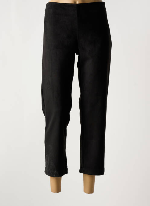 Pantacourt noir QUATRE VINGT JOURS pour femme