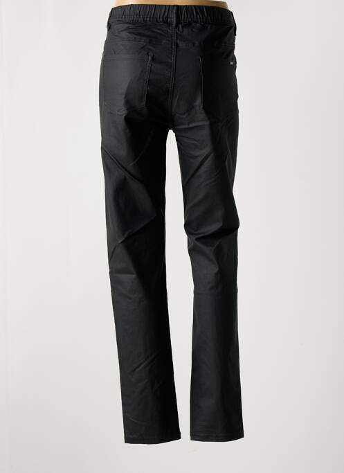 Pantalon slim noir QUATRE VINGT JOURS pour femme