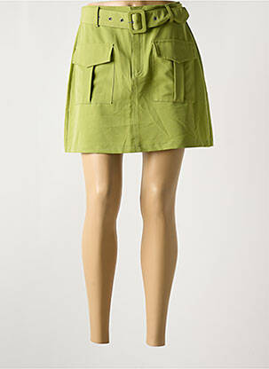 Jupe courte poches vert TIFFOSI femme