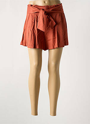 Short poches orange TIFFOSI femme