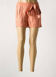 Short coupe droite orange MOLLY BRACKEN femme