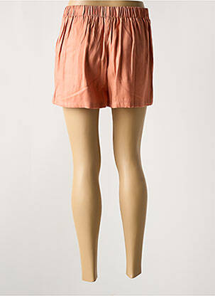 Short coupe droite orange MOLLY BRACKEN femme