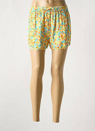 Short coupe droite taille haute jaune TIFFOSI femme