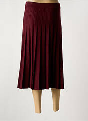 Jupe mi-longue rouge MOLLY BRACKEN pour femme seconde vue