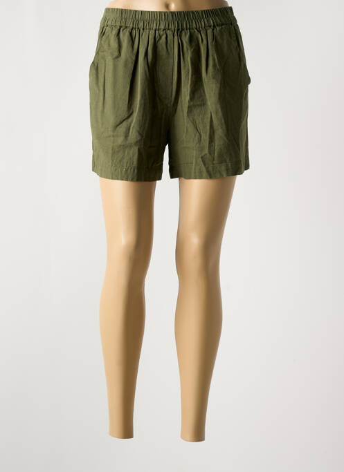 Short vert VILA pour femme