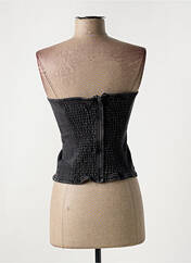 Top noir KAFFE pour femme seconde vue