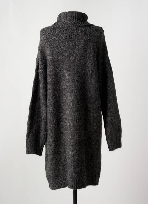Robe pull gris KAFFE pour femme