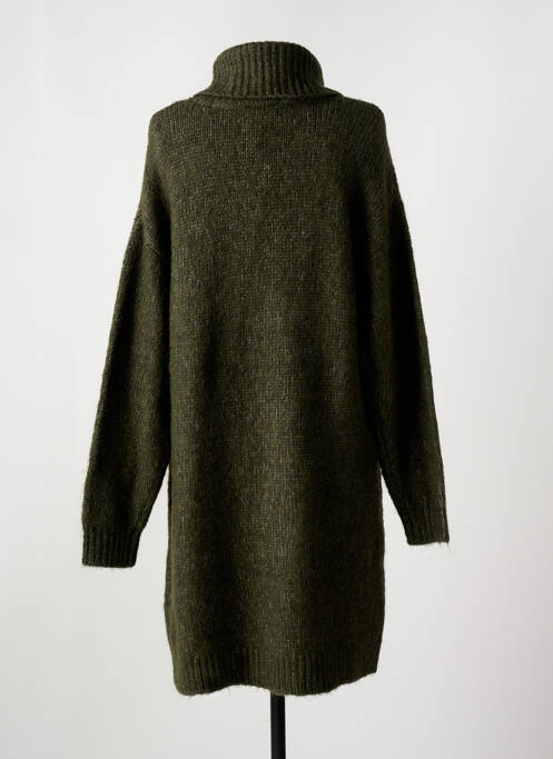 Robe pull vert KAFFE pour femme