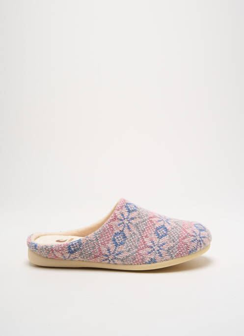 Chaussons/Pantoufles rose SOIR ET MATIN pour femme