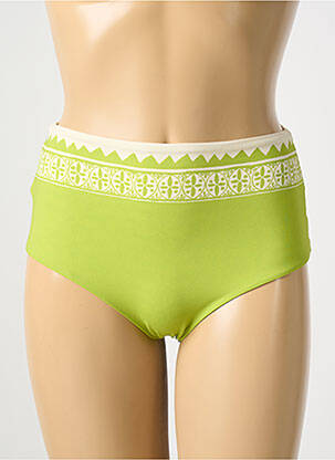 Bas de maillot de bain short vert MOOD STREET femme