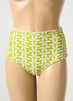 Bas de maillot de bain short vert MOOD STREET femme