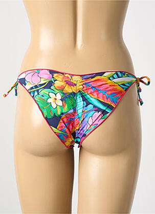 Bas de maillot de bain imprimé fantaisie bikini bleu BANANA MOON femme