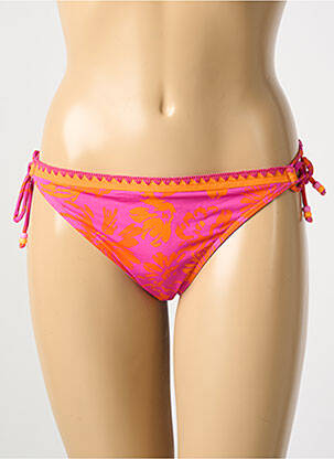 Bas de maillot de bain imprimé fantaisie bikini rose BANANA MOON femme