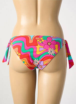 Bas de maillot de bain imprimé fantaisie bikini violet BANANA MOON femme