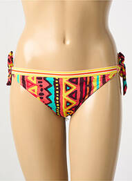 Bas de maillot de bain imprimé fantaisie bikini jaune BANANA MOON femme