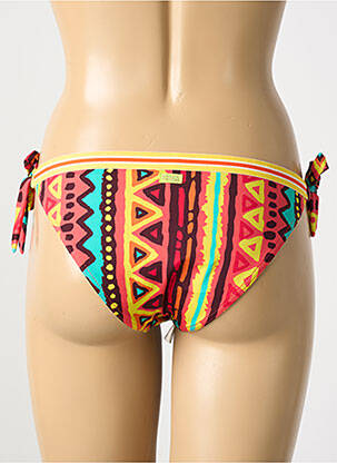 Bas de maillot de bain imprimé fantaisie bikini jaune BANANA MOON femme