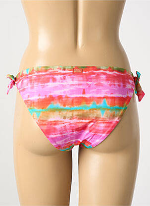 Bas de maillot de bain imprimé fantaisie bikini orange BANANA MOON femme
