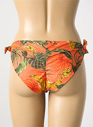 Bas de maillot de bain imprimé fantaisie culotte orange BANANA MOON femme