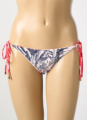 Bas de maillot de bain imprimé fantaisie bikini bleu MAAJI femme