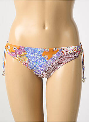 Bas de maillot de bain imprimé fantaisie bikini bleu WATERCULT femme