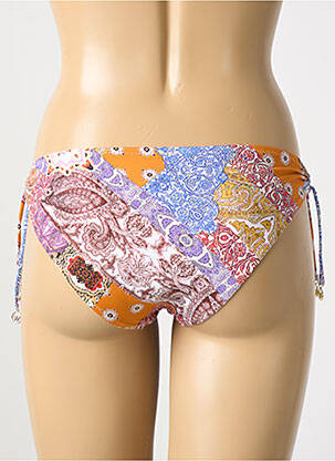 Bas de maillot de bain imprimé fantaisie bikini bleu WATERCULT femme