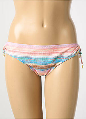 Bas de maillot de bain imprimé fantaisie bikini rose WATERCULT femme