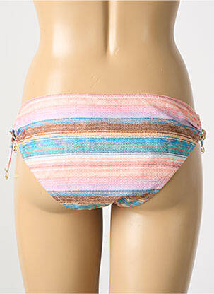 Bas de maillot de bain imprimé fantaisie bikini rose WATERCULT femme