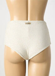 Bas de maillot de bain blanc GENIUS pour femme seconde vue