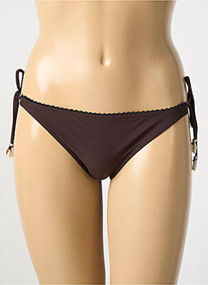 Bas de maillot de bain marron BANANA MOON pour femme