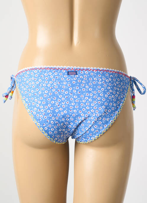 Bas de maillot de bain imprimé fantaisie bikini bleu BANANA MOON femme