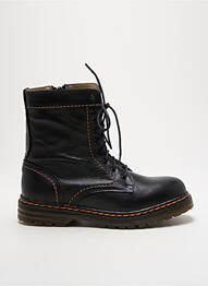 Bottines/boots matière lisse talon plat jusqu'à 3cm noir REBELLES femme