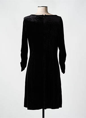 Robe mi-longue manches longues manches longues noir CREAM femme