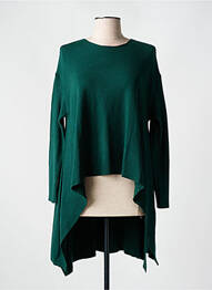 Pull stretch manches longues vert XT STUDIO femme