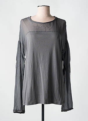 T-shirt manches longues manches longues gris DEHA femme