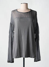 T-shirt manches longues manches longues gris DEHA femme
