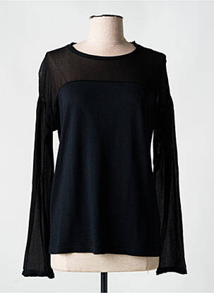 T-shirt manches longues manches longues noir DEHA femme