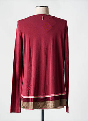 T-shirt manches longues manches longues rouge DEHA femme