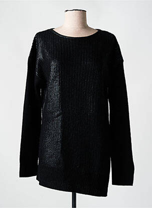 Pull resserrée sur le bas manches longues noir DEHA femme