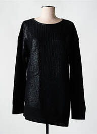 Pull resserrée sur le bas manches longues noir DEHA femme