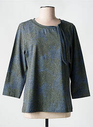 T-shirt manches 3/4 manches 3/4 vert SANDWICH femme