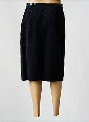Jupe mi-longue stretch noir GELCO femme