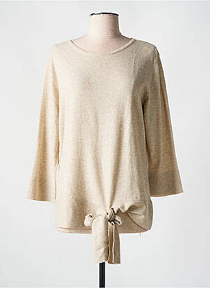 Pull beige NINATI pour femme