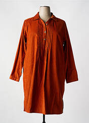 Robe mi-longue orange AGATHE & LOUISE pour femme seconde vue