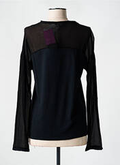 T-shirt noir DEHA pour femme seconde vue